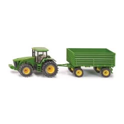 Siku 1953 - John Deere Mit Anhänger - Maßstab: 1:50