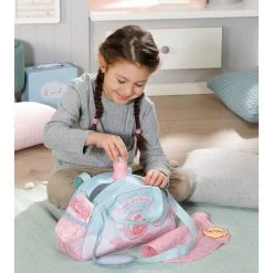 Zapf Creation Baby Annabell - Wickeltasche - Hellblau -Spielparadies Verkauf 220884 4001167703151 zapf babyannabell wickeltasche 06