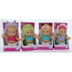 Minipuppe Mit Tiermütze - 1 Stück -Spielparadies Verkauf 221685 bild 4016096388423 amelie