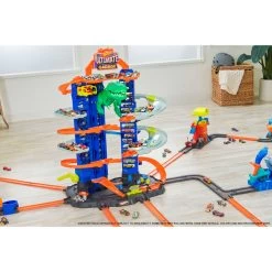 MATTEL Hot Wheels - Megacity Parkgarage -Spielparadies Verkauf 223286 887961813425 mattel hw rennbahn hw ultimate garage 02