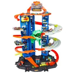 MATTEL Hot Wheels - Megacity Parkgarage -Spielparadies Verkauf 223286 887961813425 mattel hw rennbahn hw ultimate garage 07