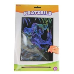 Besttoy - Kratzbild Regenbogen - Koalabär