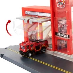MATTEL Matchbox - Spielset - Feuerwache -Spielparadies Verkauf 226554 887961986457 matchbox spielset feuerwache 04