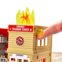 MATTEL Matchbox - Spielset - Feuerwache -Spielparadies Verkauf 226554 887961986457 matchbox spielset feuerwache 06