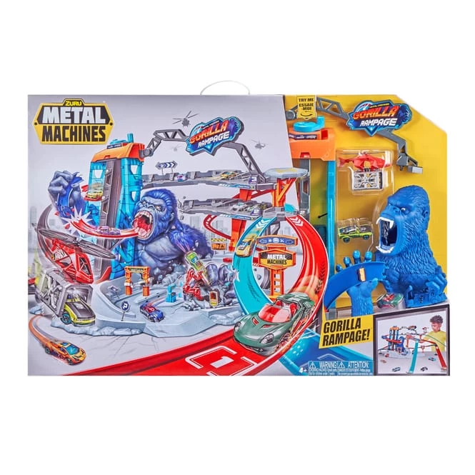 Zuru Metal Machines Rennbahn - Gorilla Rampage 6 Zuru Metal Machines Rennbahn - Gorilla Rampage – Bild 4
