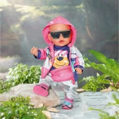 Zapf Creation BABY Born - Deluxe Fahrrad Set - 43 Cm -Spielparadies Verkauf 227170 4001167830031 zapf babyborn fahrradset 04