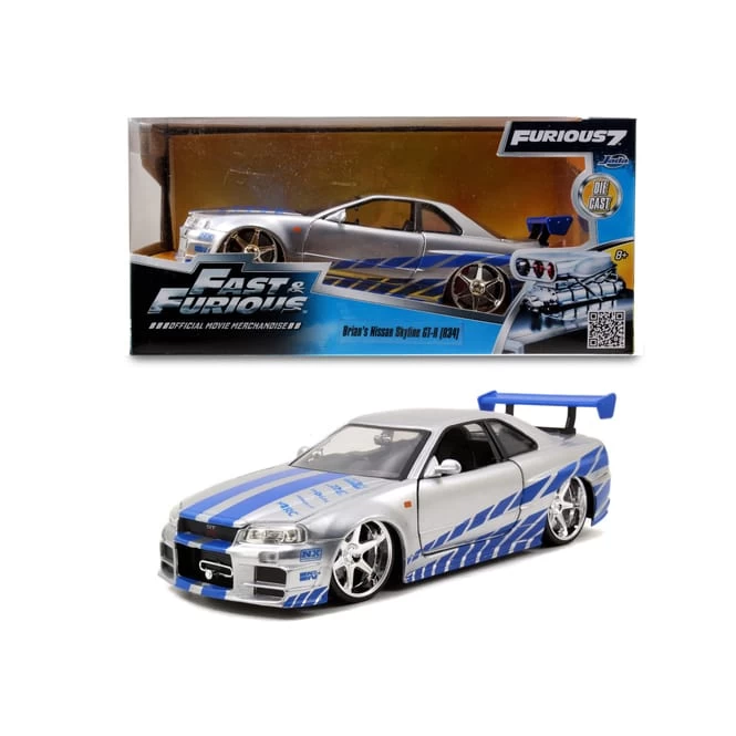 JADA Fast & Furious - Auto Nissan Skyline 2002 GTR-R 3 JADA Fast & Furious - Auto Nissan Skyline 2002 GTR-R