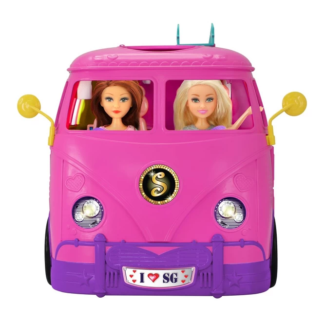 Zuru Sparkle Girlz - Puppen Spielset - Retro Camper 8 Zuru Sparkle Girlz - Puppen Spielset - Retro Camper – Bild 6