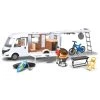 Dickie Hymer Camping Van Mit Zubehör - Camper Set -Spielparadies Verkauf 231258 4006333075377 camper set dickie 02