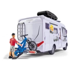 Dickie Hymer Camping Van Mit Zubehör - Camper Set -Spielparadies Verkauf 231258 4006333075377 camper set dickie 03