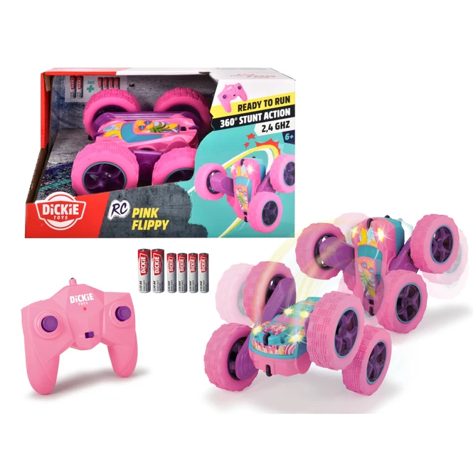 Dickie RC Fahrzeug - Pink Flippy - 1:28 3 Dickie RC Fahrzeug - Pink Flippy - 1:28