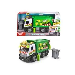 Dickie Müllwagen - Mercedes Truck -Spielparadies Verkauf 231373 4006333076152 muellwagen mercedes dickie 07