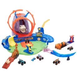 MATTEL Hot Wheels Monster Trucks - Spielset - T-Rex Vulkanarena 13 MATTEL Hot Wheels Monster Trucks - Spielset - T-Rex Vulkanarena -Spielparadies Verkauf 231491 887961974782 mattel hw arena 06