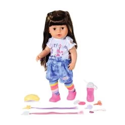 Zapf Creation BABY Born - Sister - 43 Cm - Brünett -Spielparadies Verkauf 232818 4001167830352 baby born sister