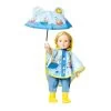 Puppen-Regenset - Größe 35 - 45 Cm 2 Puppen-Regenset - Größe 35 - 45 Cm -Spielparadies Verkauf 234025 4001949001727 regencape heless 05