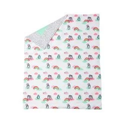 Puppenbettdecke Und Kissen - Pinguin