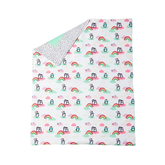 Puppenbettdecke Und Kissen - Pinguin 3 Puppenbettdecke Und Kissen - Pinguin