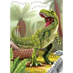 Besttoy - Glitzermosaik Bastelset - T-Rex