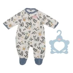 Zapf Creation Baby Annabell - Strampler Blau - Blätter - 43 Cm -Spielparadies Verkauf 241631 4001167706824 zapf baby annabell strampler blau 01