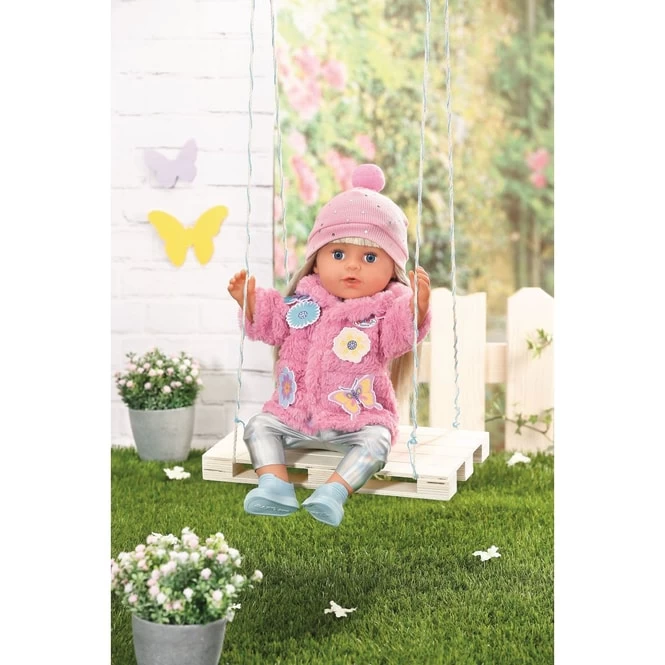 Zapf Creation BABY Born - Flauschmantel - 43 Cm 4 Zapf Creation BABY Born - Flauschmantel - 43 Cm – Bild 2