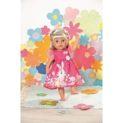 Zapf Creation BABY Born - Kleid - Blümchen - 43 Cm -Spielparadies Verkauf 241659 4001167832639 zapf baby born kleid bluemchen 02