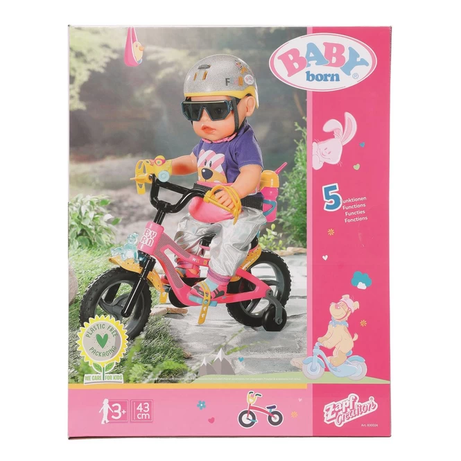 Zapf Creation BABY Born - Fahrrad - 43 Cm 5 Zapf Creation BABY Born - Fahrrad - 43 Cm – Bild 3