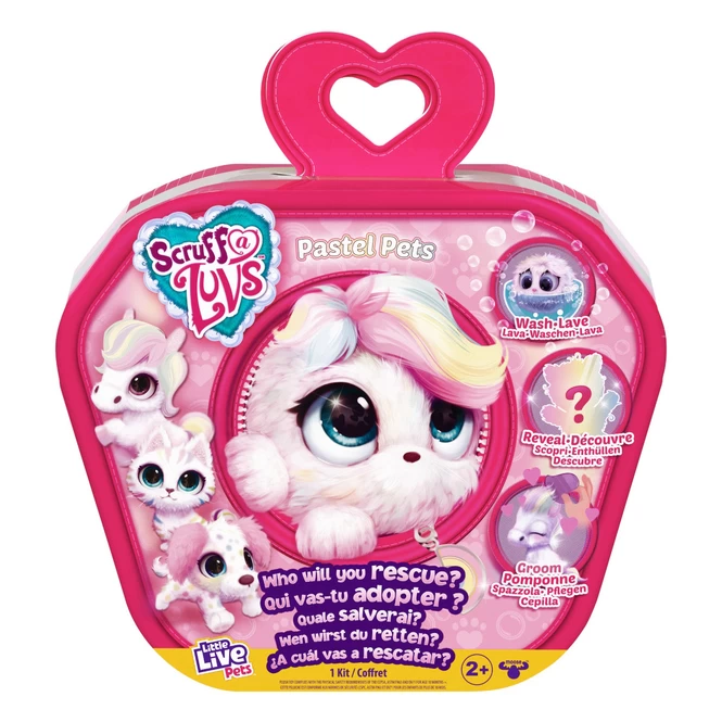 Little Live Pets - Scruff-a-Luvs Pastel Pets - Überraschungsplüschtier - 1 Stück 7 Little Live Pets - Scruff-a-Luvs Pastel Pets - Überraschungsplüschtier - 1 Stück – Bild 5