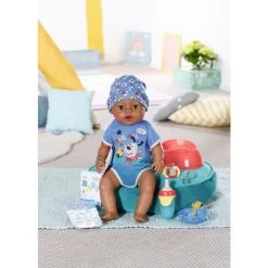 Zapf Creation BABY Born - Magic Boy - Braune Augen - 43 Cm -Spielparadies Verkauf 245371 4001167835036 zapf babyborn magic boy doc 43cm 02