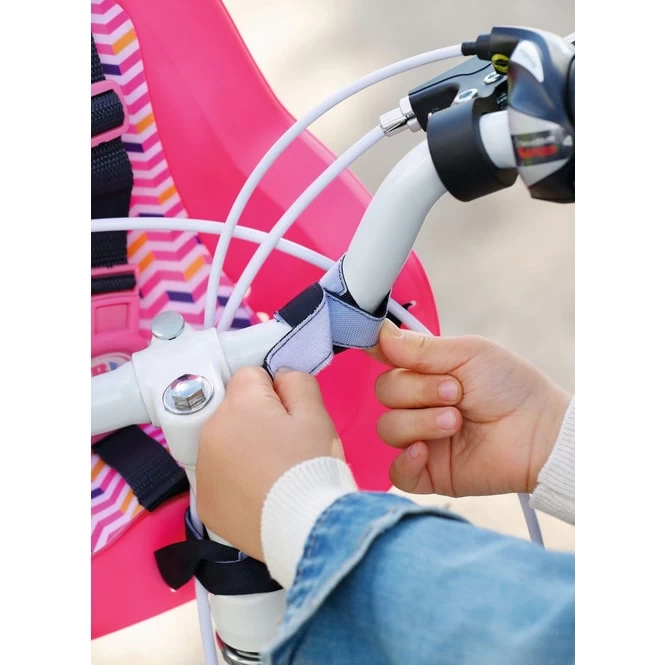 Zapf Creation BABY Born - Fahrradsitz - Pink 4 Zapf Creation BABY Born - Fahrradsitz - Pink – Bild 2