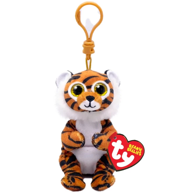 Ty Beanie Bellie Clips - Schlüsselanhänger Tiger Clawdia - Ca. 9,5 Cm 3 Ty Beanie Bellie Clips - Schlüsselanhänger Tiger Clawdia - Ca. 9,5 Cm