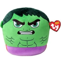 Marvel - Ty Squishy Beanies - Plüsch Kissen Hulk - Ca. 31 Cm