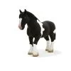 Besttoy Farmland - Clydesdale Pferd Schwarz-weiß - Spielfigur 387085 -Spielparadies Verkauf 387085 clydesdale horse black and white 1