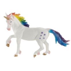 Besttoy Fantasy - Einhorn Mit Regenbogen Mähne - Spielfigur 387296