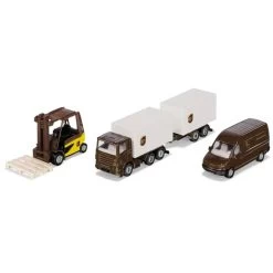Siku Super 6324 - UPS Logistik Set -Spielparadies Verkauf 4006874063246 209177