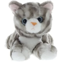 Besttoy - Plüsch-Katze - Grau - Liegend -Spielparadies Verkauf 4016096272289 18999501