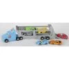Autotransporter Mit Freilauf - Inkl. 6 Fahrzeuge - 32x9x5 Cm - 1 Stück -Spielparadies Verkauf 4016096299866 autotransporterset blau neu