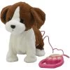 Besttoy - Plüschhund Mit Funktion - Braun -Spielparadies Verkauf 4016096362096 pluesch hund leine rosa 01
