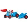 ROLLY TOYS Trettraktor Mit Anhänger Und Frontlader - RollyKiddy -Spielparadies Verkauf 630042 rgb