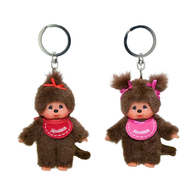 Monchhichi - Schlüsselanhänger - Ca. 10 Cm - 1 Stück 4 Monchhichi - Schlüsselanhänger - Ca. 10 Cm - 1 Stück – Bild 2