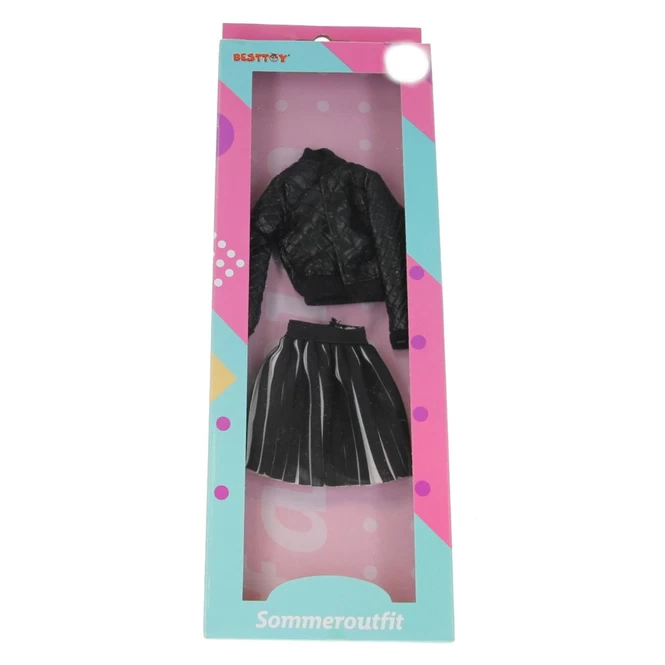 Besttoy - Modepuppen-Sommerkleidung - Rock Und Jacke 3 Besttoy - Modepuppen-Sommerkleidung - Rock Und Jacke